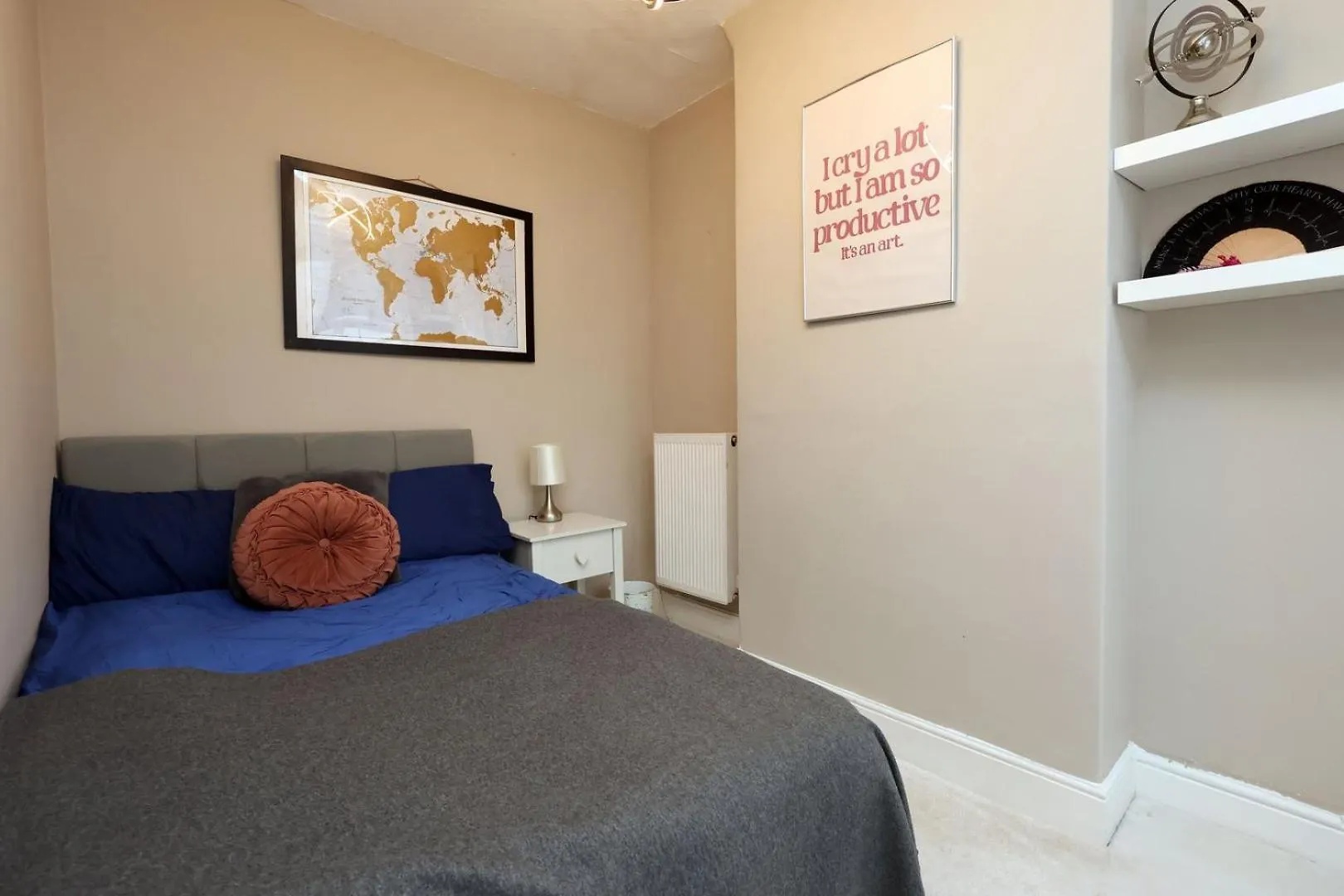 Spacious 2-Bed Cardiff Haven With Luxe Touches Apartment